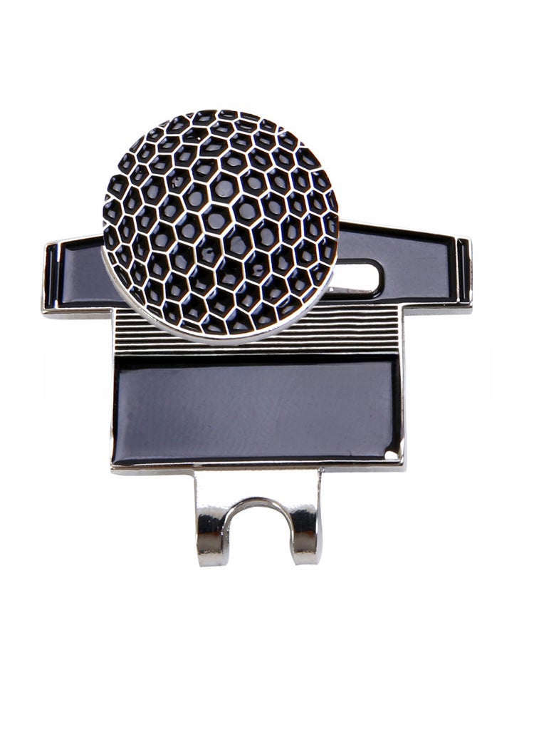 Generic Golf Hat Clip Marker Set Magnetic Ball Position Black Ball suit