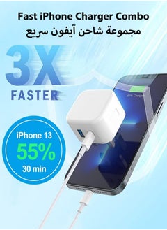 Generic 10W USB C Charger, Fast Charging Tech, Type C Plug, Compact Travel Power Adapter for iPhone  - Image 2