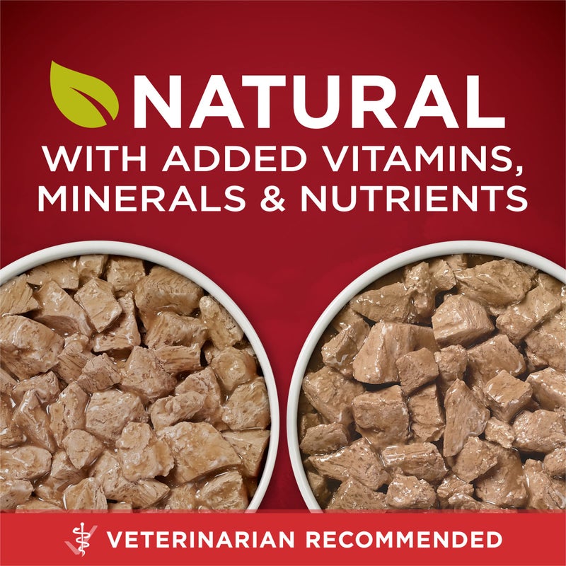 Purina ONE True Instinct Tender Cuts in Gravy With Real Turkey and Venison, and With Real Chicken and Duck High Protein Wet Dog Food Variety Pack - (Pack of 12) 13 oz. Cans - Image 3