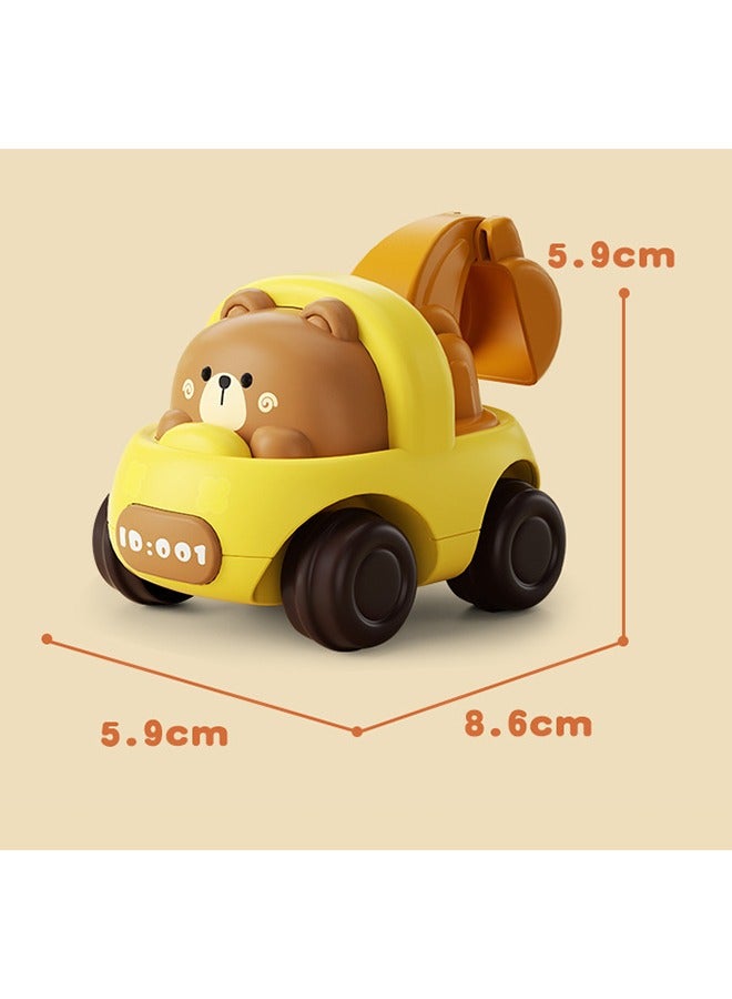 Bear Truck Toys for Boys and Girls, Inertia Cars Educational Toy Cars, Friction Power Push Away Toy Cars, Birthday Party Supplies Gifts for Toddlers Kids, Birthday Gifts for Boys for 1 year old, Stroller Toys for 1-3 year olds  - Image 5