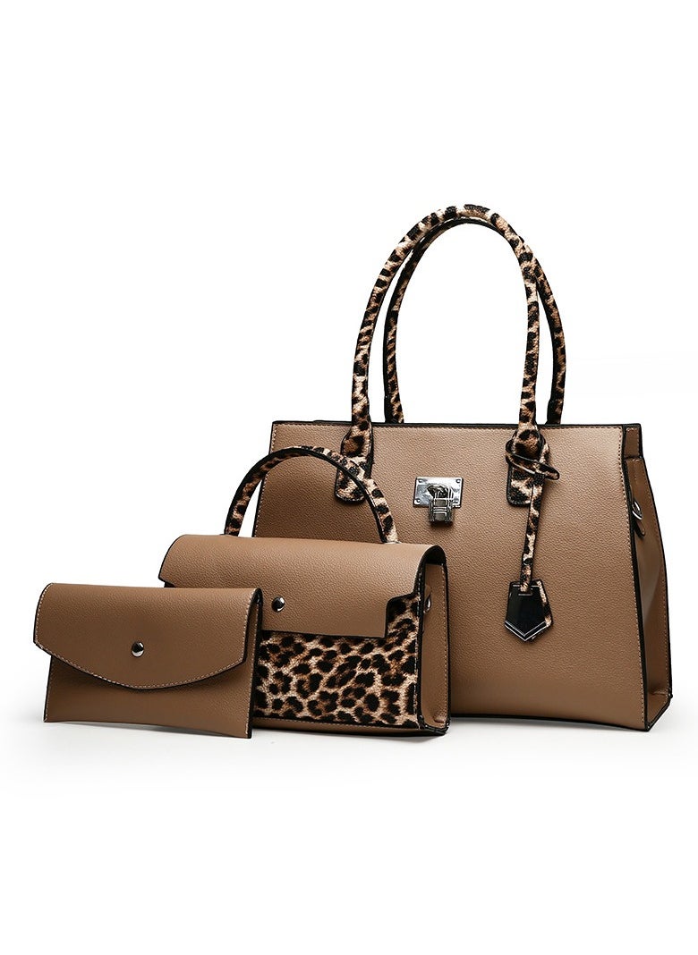 MARTINI Leopard print women's set bag 