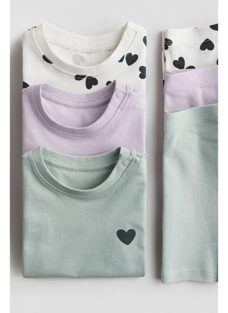 اتش اند ام 3-pack cotton pyjamas