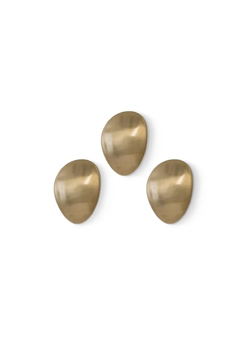 Art Craft Big Pebbles Wall Decor 100 Made in Pure Brass  - Image 2