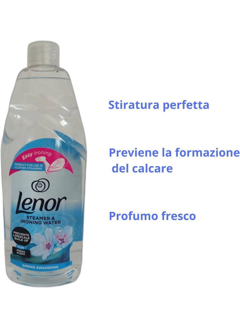 لينور ماء لينور للبخار والكي برائحة الربيع المنعشة، لتر واحد - Image 3