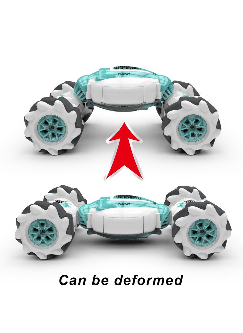 HFN Kids RC Stunt Car Remote Control Watch Gesture Sensor Deformable Electric Toy Cars 2.4GHz 360°Rotation Whirligig  - Image 4