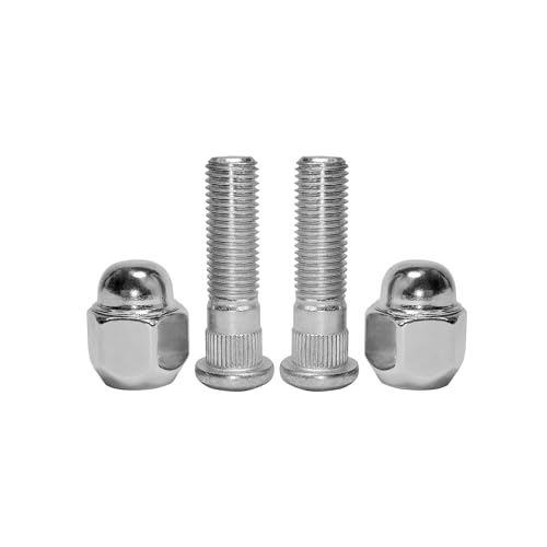 Mysttoo 4PCS M12x1.5 Wheel Lug Stud Nut Set Compatible with Hyundai Sonata Elantra GT Tucson Genesis Santa Fe Sorento Accent Kia Forte Optima Magentis Rio Rondo Soul 52950-14140 610568 - Image 2