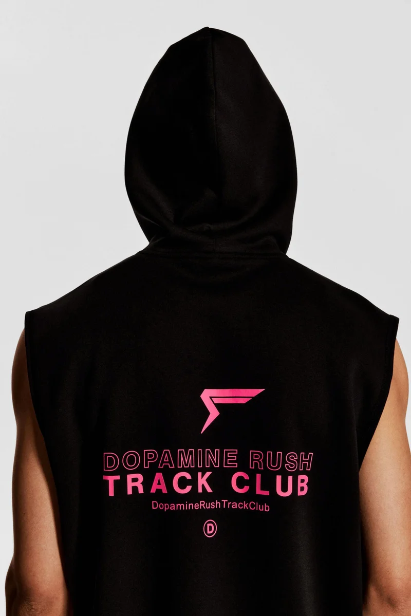 H&M Loose Fit Sleeveless sports hoodie with DryMove™