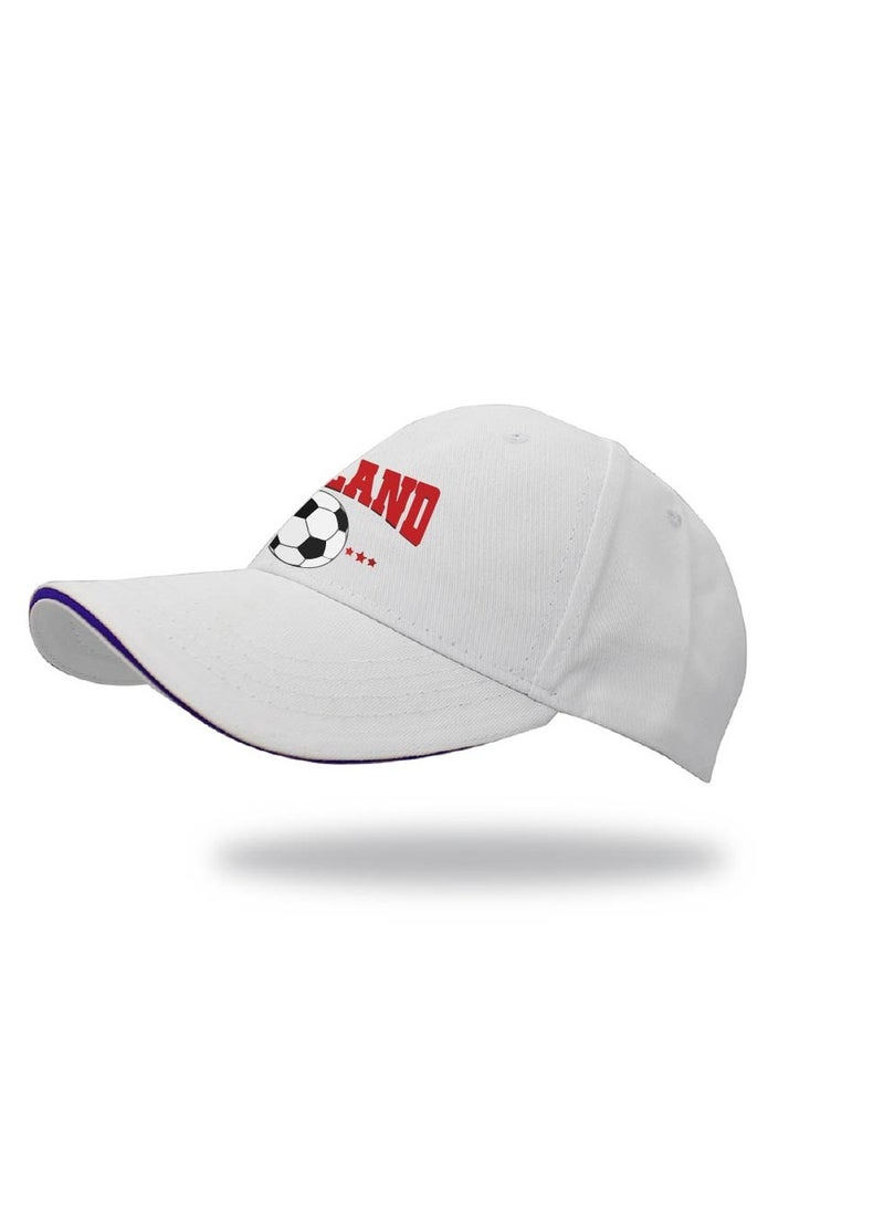 PRINTSHOP4ME England Unisex Adult Football Cap for Both Men and Women With Metal Adjustable Buckle Closure - Perfect for Football Fans, Match Days, Outdoor Activities, and Everyday Wear - Image 4