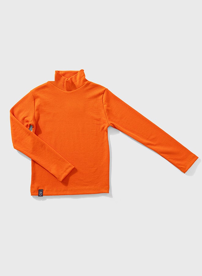 اون كيدز بلوفر تريكو للبنات الأطفال برقبة عالية