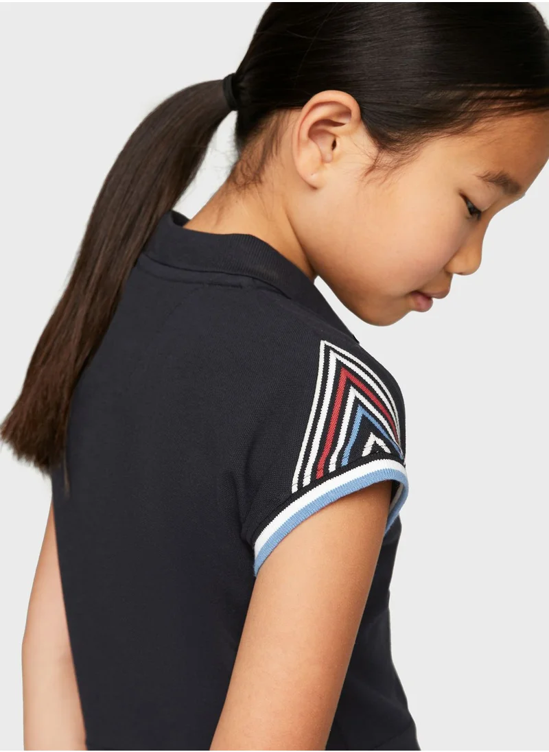 TOMMY HILFIGER Kids Sriped Polo Dress