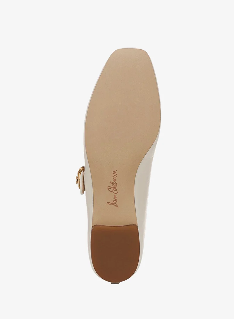 Sam Edelman BEIGE Michaela Mary Jane Flat for Women | Best Price UAE