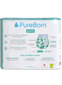 PureBorn حفاظات بPull Ups عبوة مزدوجة حجم 4 - 44 عدد  - Image 3