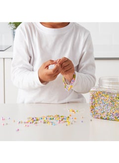 PYSSLA 600g Assorted Pastel Craft Beads for Arts and Crafts  - Image 2
