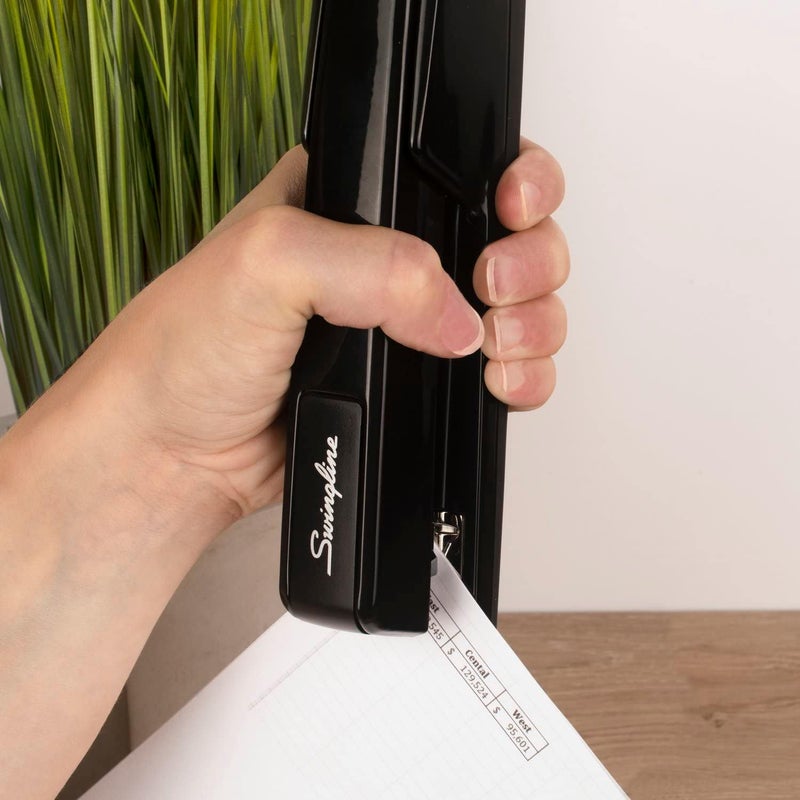 Swing Line Stapler, 30 Sheet Capacity, 747 Classic Stapler, Jam Free, Metal, Black (74701) - Image 3