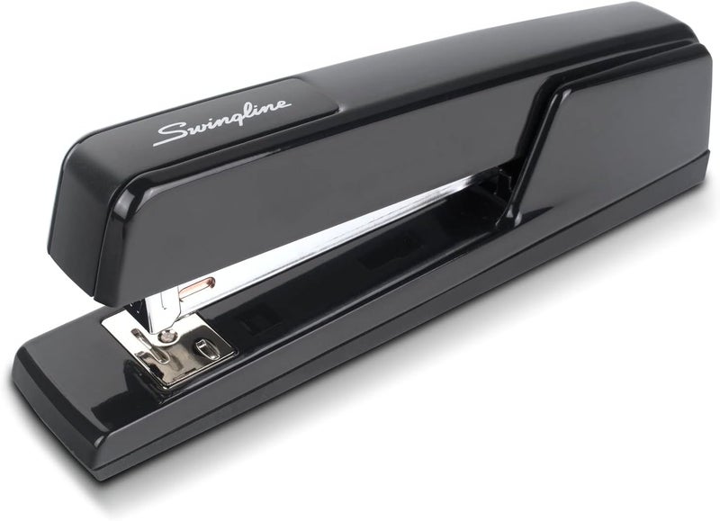 Swing Line Stapler, 30 Sheet Capacity, 747 Classic Stapler, Jam Free, Metal, Black (74701) - Image 1