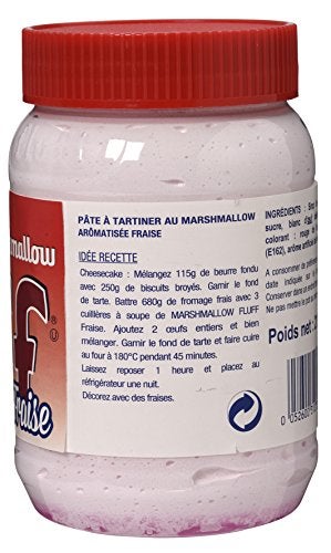 Marshmallow Fluff Fluff Marshmallow Spread, Delicious Strawberry Flavor, 7.5oz (Pack of 1) - Image 4
