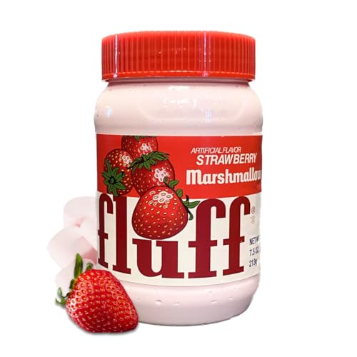 Marshmallow Fluff Fluff Marshmallow Spread, Delicious Strawberry Flavor, 7.5oz (Pack of 1) - Image 1