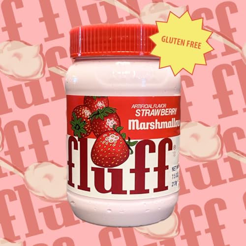 Marshmallow Fluff Fluff Marshmallow Spread, Delicious Strawberry Flavor, 7.5oz (Pack of 1) - Image 3