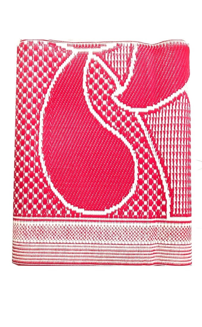 FLOOR MAT PINK PLASTIC 6 X 9 FT