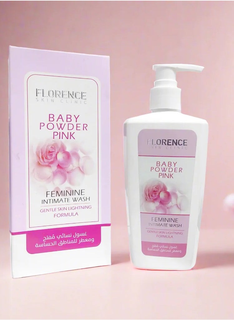 Florence Baby Powder Pink Feminine Intimate Wash 200 ML  - Image 1