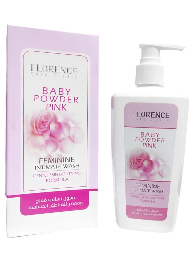 Florence Baby Powder Pink Feminine Intimate Wash 200 ML  - Image 2