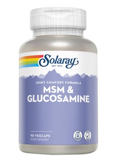 Msm And Glucosamine Veg Capsules For Joint Comfort And Joint Health 90'S