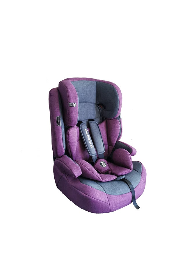belecoo Sip Car Seat Blue (9 Month To 12 Year, 9-36 Kg) - Purple - Image 1