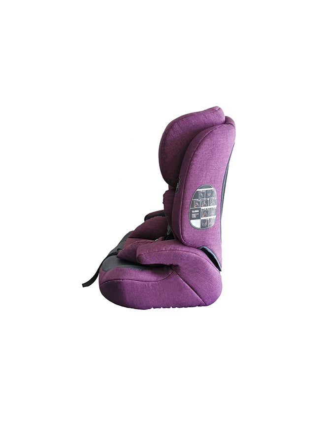 belecoo Sip Car Seat Blue (9 Month To 12 Year, 9-36 Kg) - Purple - Image 3