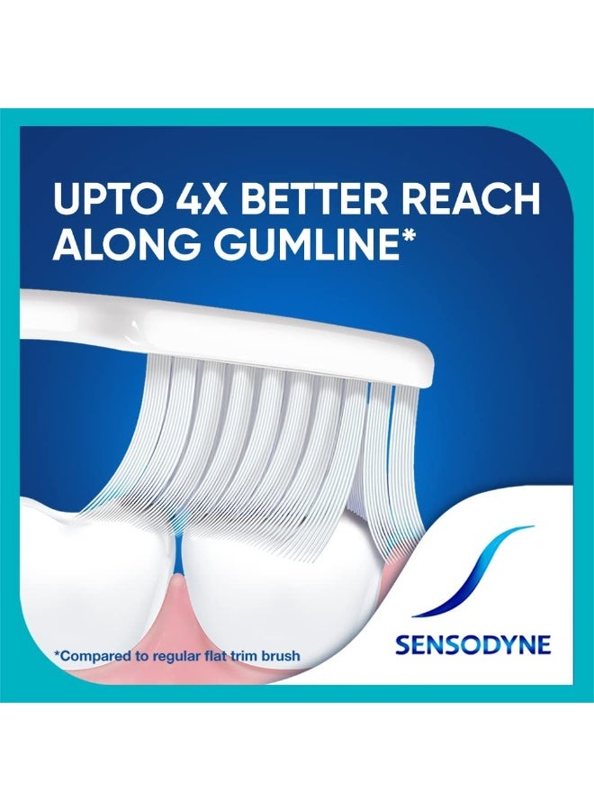 Sensodyne Deep Clean Toothbrush | Extra Soft Bristles Tooth Brush 3pc - Image 2