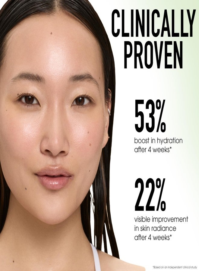 كريم جل مرطب خفيف الوزن من bareMinerals SKINLONGEVITY Hydration Haven، غني بالنياسيناميد والزنك والسيراميدات، يرطب البشرة ويدعم حاجزها، مناسب لجميع أنواع البشرة، كريم جل غير دهني - Image 3