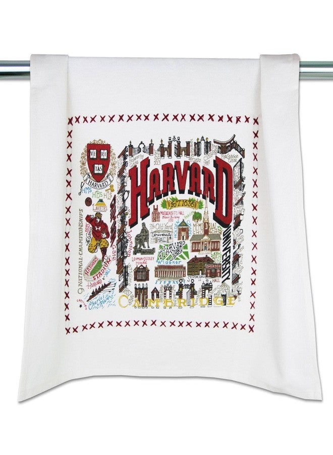 Catstudio Dish Towel, Harvard University Crimson Hand Towel - Collegiate Kitchen Towels for Harvard Fans - Perfect Graduation Gift, Gift for Students, Parents and Alums - Image 1