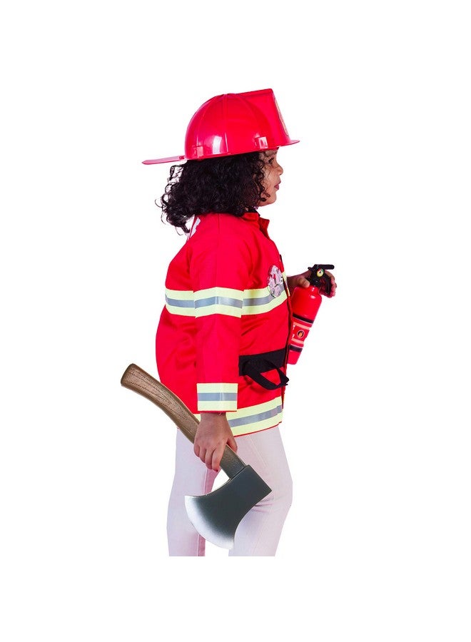 سكيلتين لعبة دعامة زي الحطاب - دعائم فأس ذات مظهر خشبي للحفلات - قطعة واحدة - Image 3