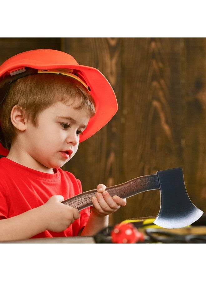 سكيلتين لعبة دعامة زي الحطاب - دعائم فأس ذات مظهر خشبي للحفلات - قطعة واحدة - Image 5