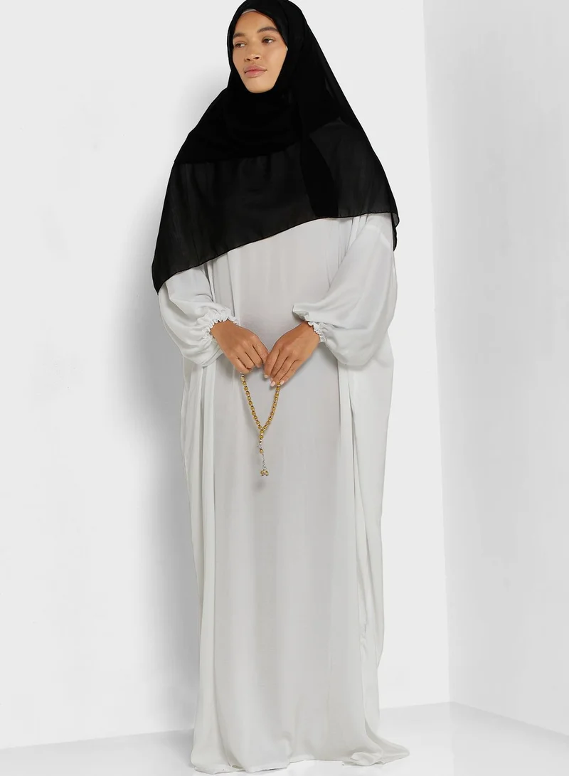 hayas closet Prayer Dresses set with Sheila and tasbih