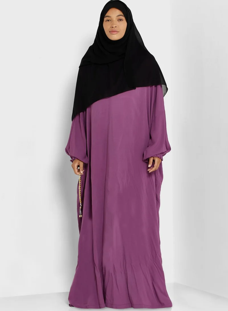hayas closet Prayer Dresses set with Sheila and tasbih