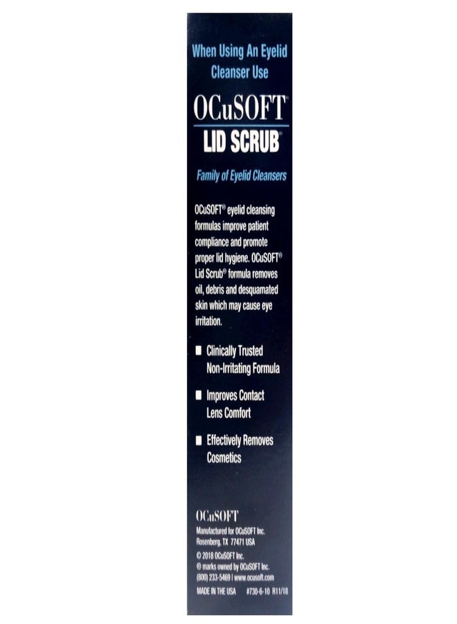 OCuSOFT Dry Replacement Pads for Eyelid Cleansing, 100 Count - For Use with OCuSOFT Lid Scrub Cleanser (Sold Separately) - Image 3