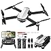 Holy Stone FPV Drone with 1080P HD Camera for Beginner Adults and Kids HS280D Foldable RC Quadcopter with Brushless Motor Optical Flow Tap Fly Voice Control Gesture Selfie 2 Modular Batteries - Image 3