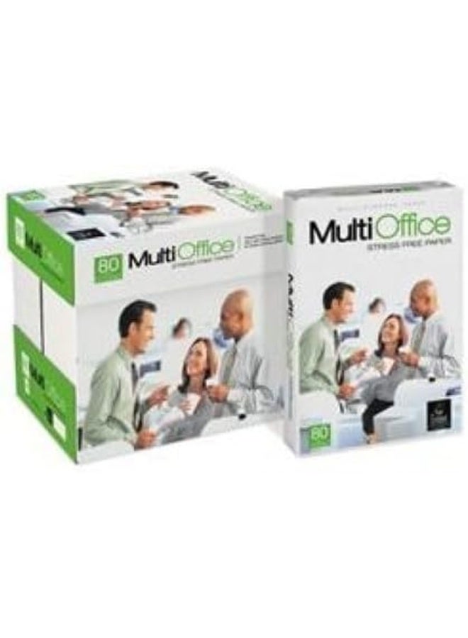 Multi Office A4 Paper Pack - 80G - Pack Of 5 - Image 2