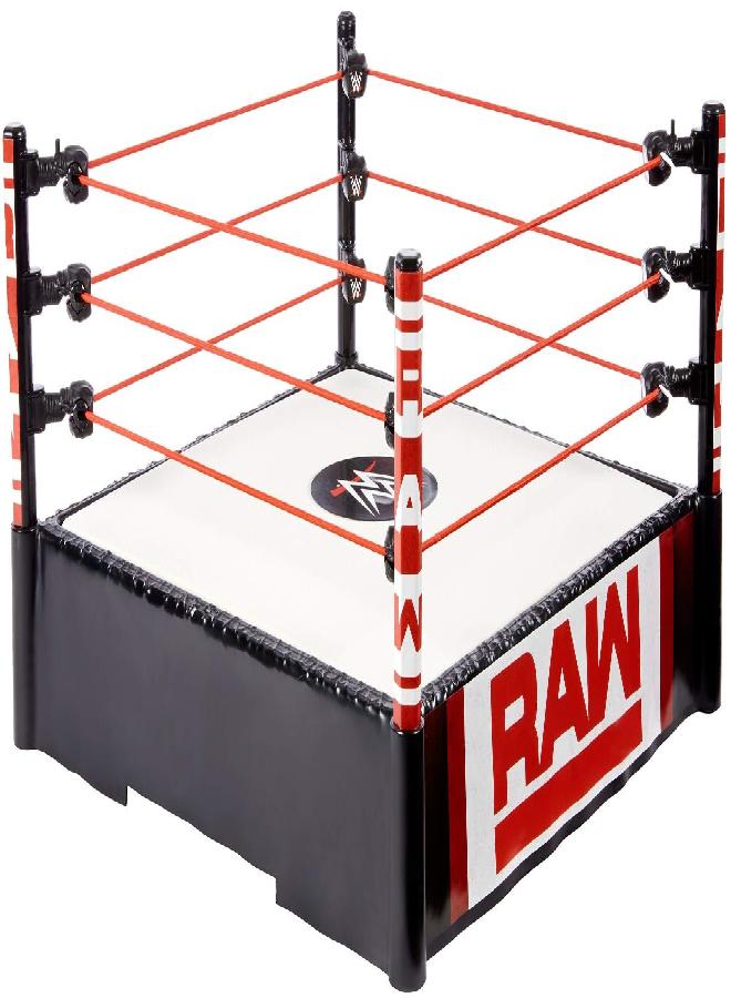 WWE Superstar 14-inch Ring with Authentic Logo, Flexible Ropes & Spring-loaded Mat for Bouncing Action  [Amazon Exclusive] - Image 4