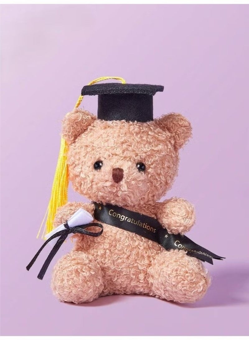 KENWIU Graduation Teddy Bear Plush Toy – Graduation Gift Stuffed Bear with Graduation Cap and Diploma - Image 1