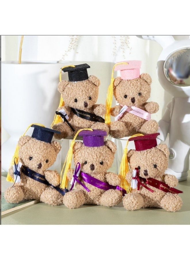 KENWIU Graduation Teddy Bear Plush Toy – Graduation Gift Stuffed Bear with Graduation Cap and Diploma - Image 2