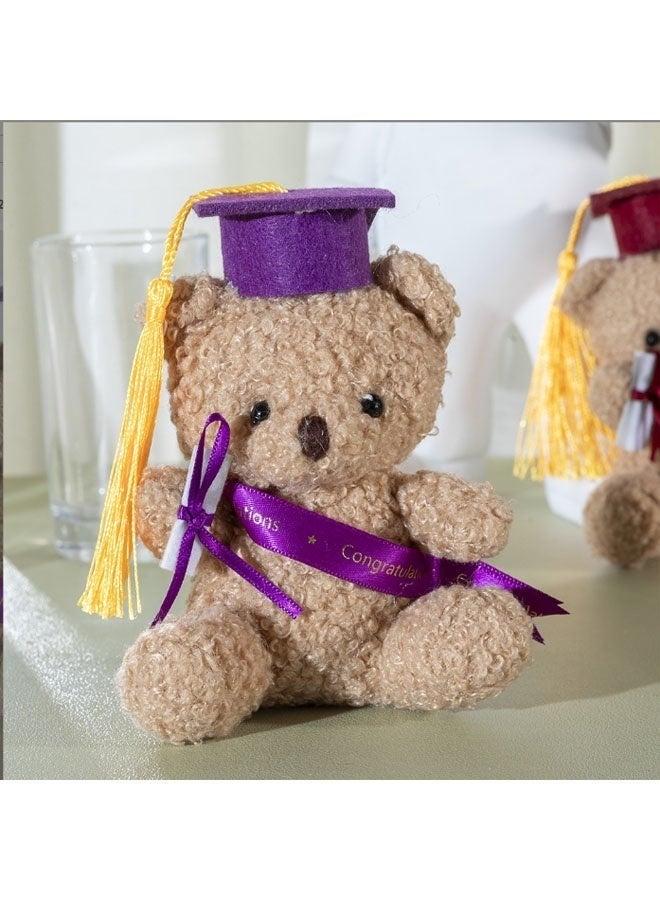 KENWIU Graduation Teddy Bear Plush Toy – Graduation Gift Stuffed Bear with Graduation Cap and Diploma - Image 4