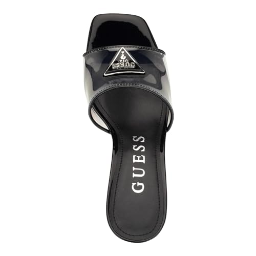 GUESS Women's LUSIE Heeled Sandal, Black 001, 5 - Image 2