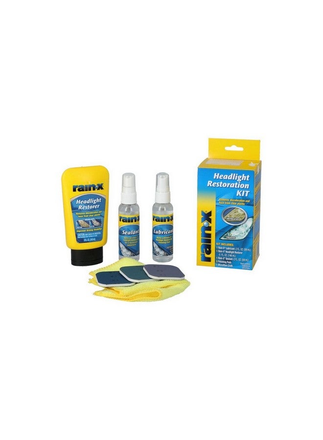 Rain-X 7-Piece Long Lasting Headlight Restoration Kit 15.4 x 8.6 x 8 cm 800001809 - Image 2