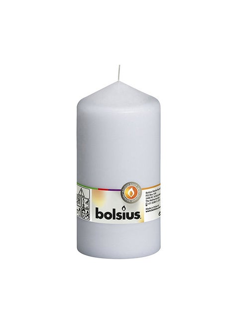 Unscented Pillar Candle Available In Different Colors