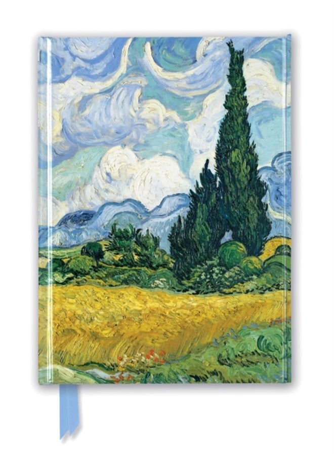Van Gogh: Wheat Field with Cypresses (Foiled Journal): Now a major film starring Matt Damon, Adam Driver and Jodie Comer 