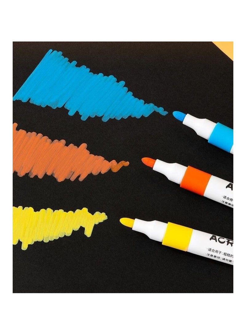 Huitich Acrylic 24-Color Marker Set - Image 5
