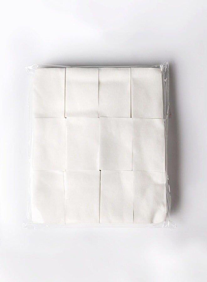 Quupy 1200PCS Facial Makeup Soft Cotton Pads Square Makeup Remover Pads Double-Side Deep Clean Cotton Pads Cosmetic Face Neck Mouth Makeup Remover Accessories Tools - Image 4