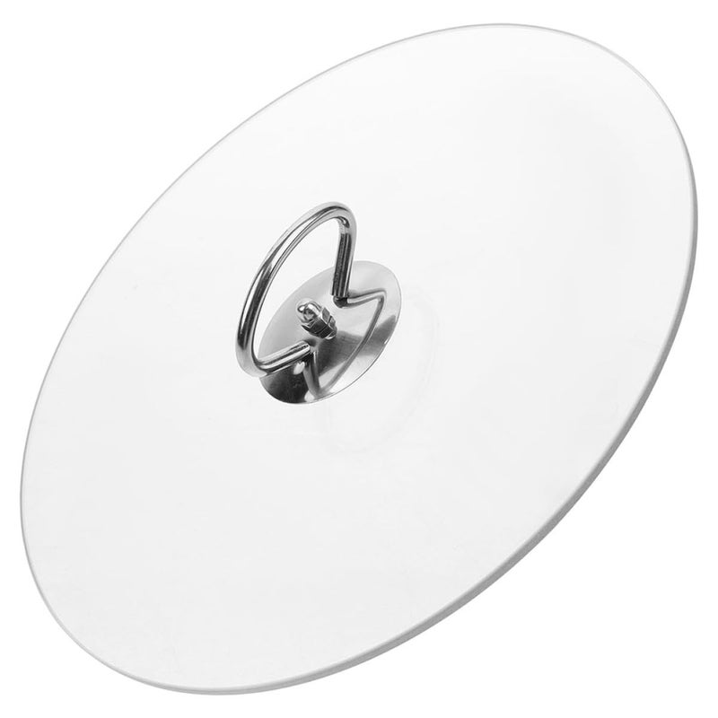 26cm Tempered Glass Lid with Handle Thickened Round Pan Cover for Pot Skillet Microwave Use - Image 2