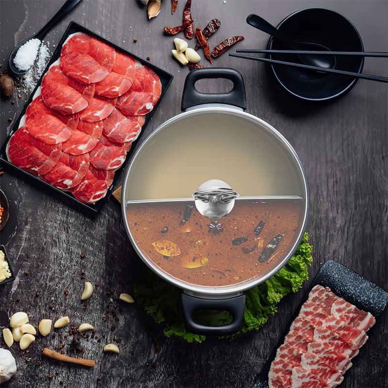 26cm Tempered Glass Lid with Handle Thickened Round Pan Cover for Pot Skillet Microwave Use - Image 5